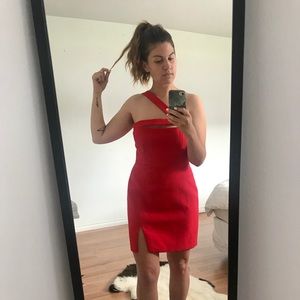 BCBG MaxAzria Red Dress